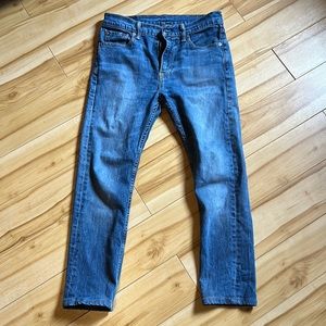 Levis 510 men’s straight leg jeans